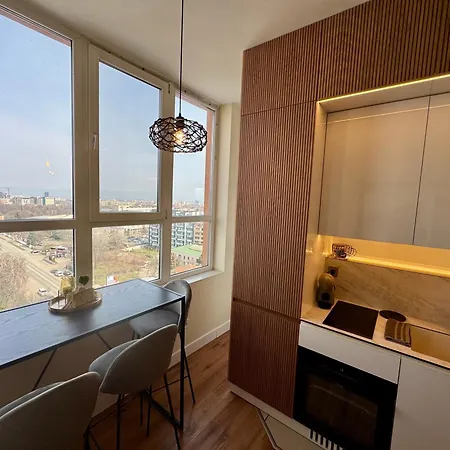 View Rooftop Terrace 2-bdr By Bulgarianhomes Apartament Sofia