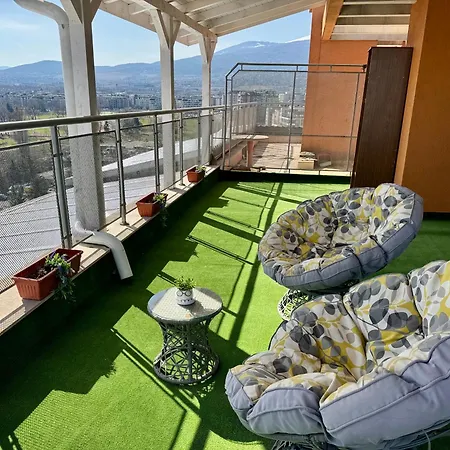 Apartament View Rooftop Terrace 2-bdr By Bulgarianhomes Sofia
