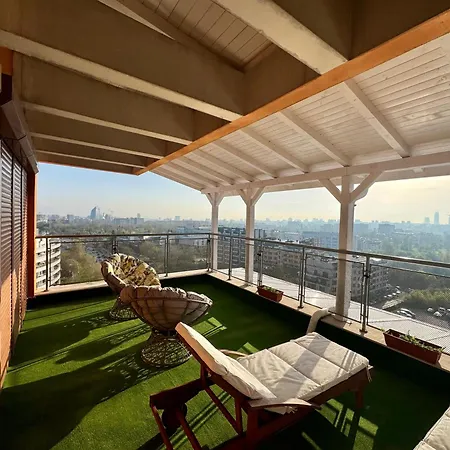 View Rooftop Terrace 2-bdr By Bulgarianhomes * Sofia