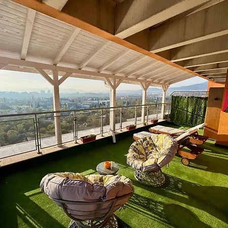 View Rooftop Terrace 2-bdr By Bulgarianhomes